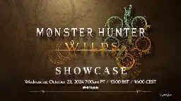 Monster Hunter Wilds - Monster Hunter Wilds Showcase - October 2024 - Steam News