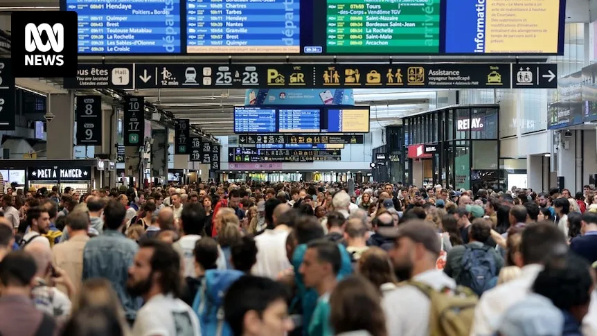 France's high-speed rail network hit by arson attacks hours before Olympics ceremony