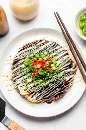 Vegan Okonomiyaki (Osaka Style Savory Pancake) - Okonomi Kitchen
