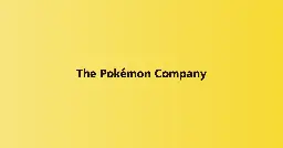 他社ゲームに関するお問い合わせについて｜株式会社ポケモン｜The Pokémon Company