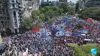 Argentina, "The homeland is not for sale" - Thousands protest bills that privatize public services and remove rent control, labor and strike protection, price gouging protection, pension increase