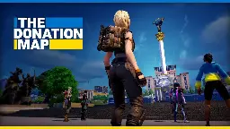 Fortnite introduces #TheDonationMap: players can help rebuild Ukrainian clinic while playing