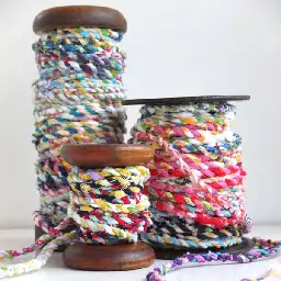 Scrapbusting: How to make Fabric Twine | My Poppet Makes