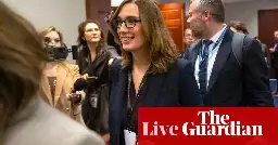 Sarah McBride responds to Republican policy banning trans women from some Capitol bathrooms – live | Trump administration | The Guardian