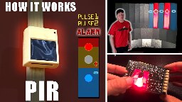 PIR motion detector - HOW IT WORKS (easy to understand)