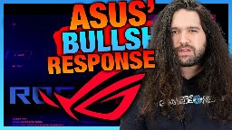 ASUS Says We're "Confused"