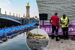 Olympics pre-race triathlon event in Seine River canceled over water quality concerns