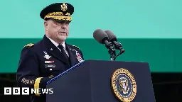 Pentagon strips Gen Mark Milley of US security detail and clearance