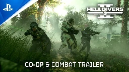 Helldivers 2 - Co-op and Combat Trailer | PS5 & PC Games