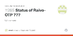 PSA: The open source Raivo multi-factor authenticator announced they were acquired by "Mobime"