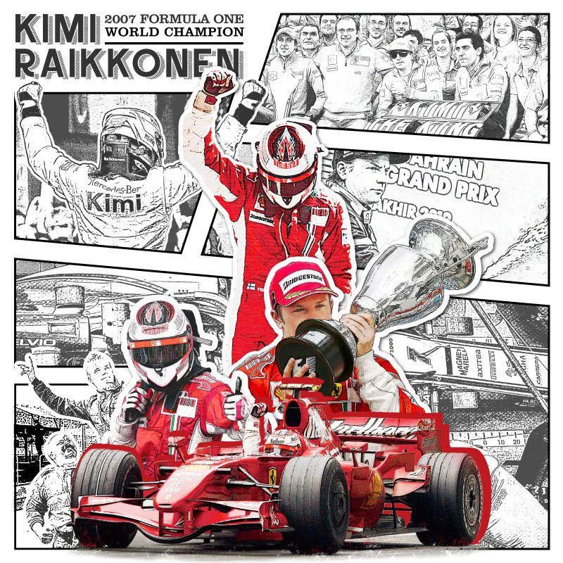 Happy 45th Birthday to Kimi Raikkonen!