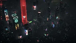 Dystopika is a beautiful cyberpunk city builder without the ugly details