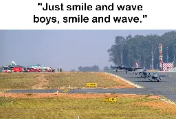 In light of recent events happening at the Aero India airshow