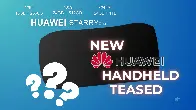 Huawei Starry One Handheld Teased featuring HarmonyOS