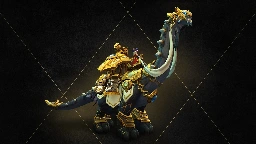 Now Available on the Shop: The Trader’s Gilded Brutosaur Mount - WoW