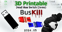 3D-Printable BusKill Prototype Demo - BusKill