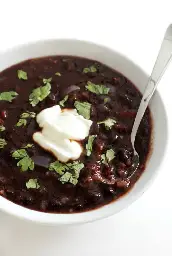 Spicy Chipotle Black Bean Soup (Vegan, Gluten-Free, Allergy-Free)