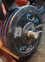 20 kg bumper plates, made from 45 lbs bumper plates