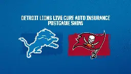 Lions at Buccaneers Week 6 | Detroit Lions Live CURE Auto Insurance Postgame Show