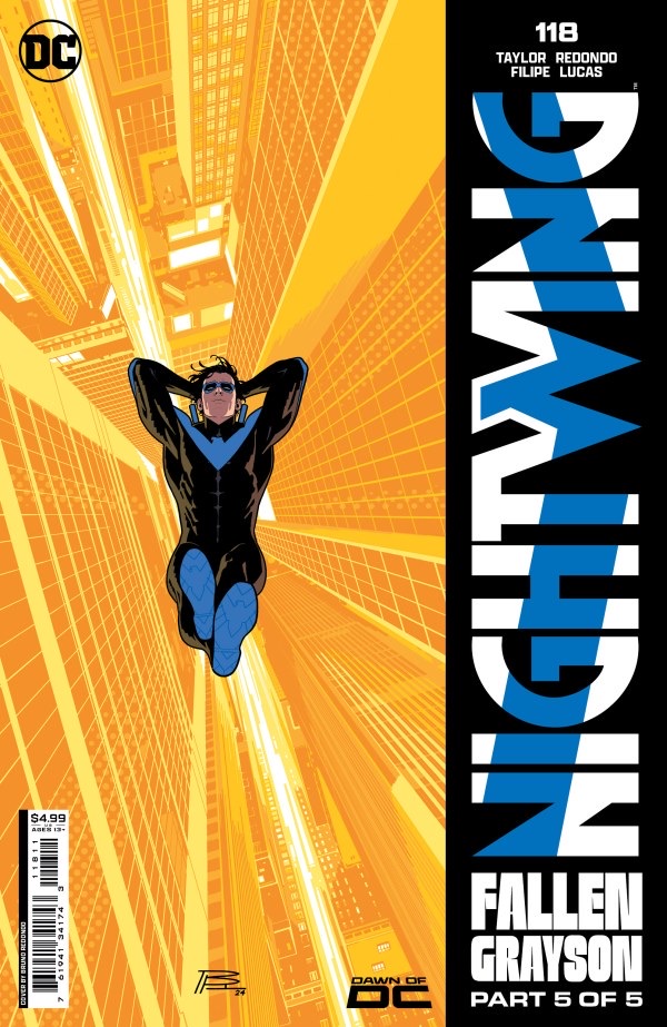 Cover to Nightwing 118 by DC Comics