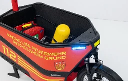 Riese & Müller at IAA Transportation: Cargo bikes for fire service