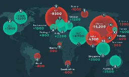 Mapped: Millionaire Migration in 2024