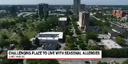 Greenville makes list for most challenging places to live with seasonal allergies