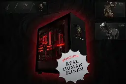 Blizzard will raffle off a human-blood-infused PC if Diablo IV players donate 666 quarts