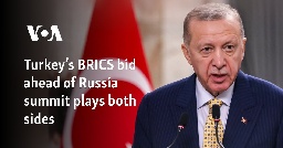 Turkey’s BRICS bid ahead of Russia summit plays both sides