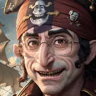 Pirate Jon Oliver Trollface