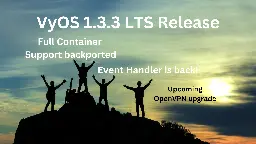 VyOS 1.3.3 LTS release