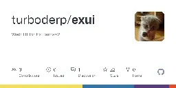 GitHub - turboderp/exui: Web UI for ExLlamaV2