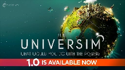 The Universim - 1.0 is Finally Here! - Steam News