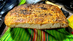 My best focaccia ever - sh.itjust.works