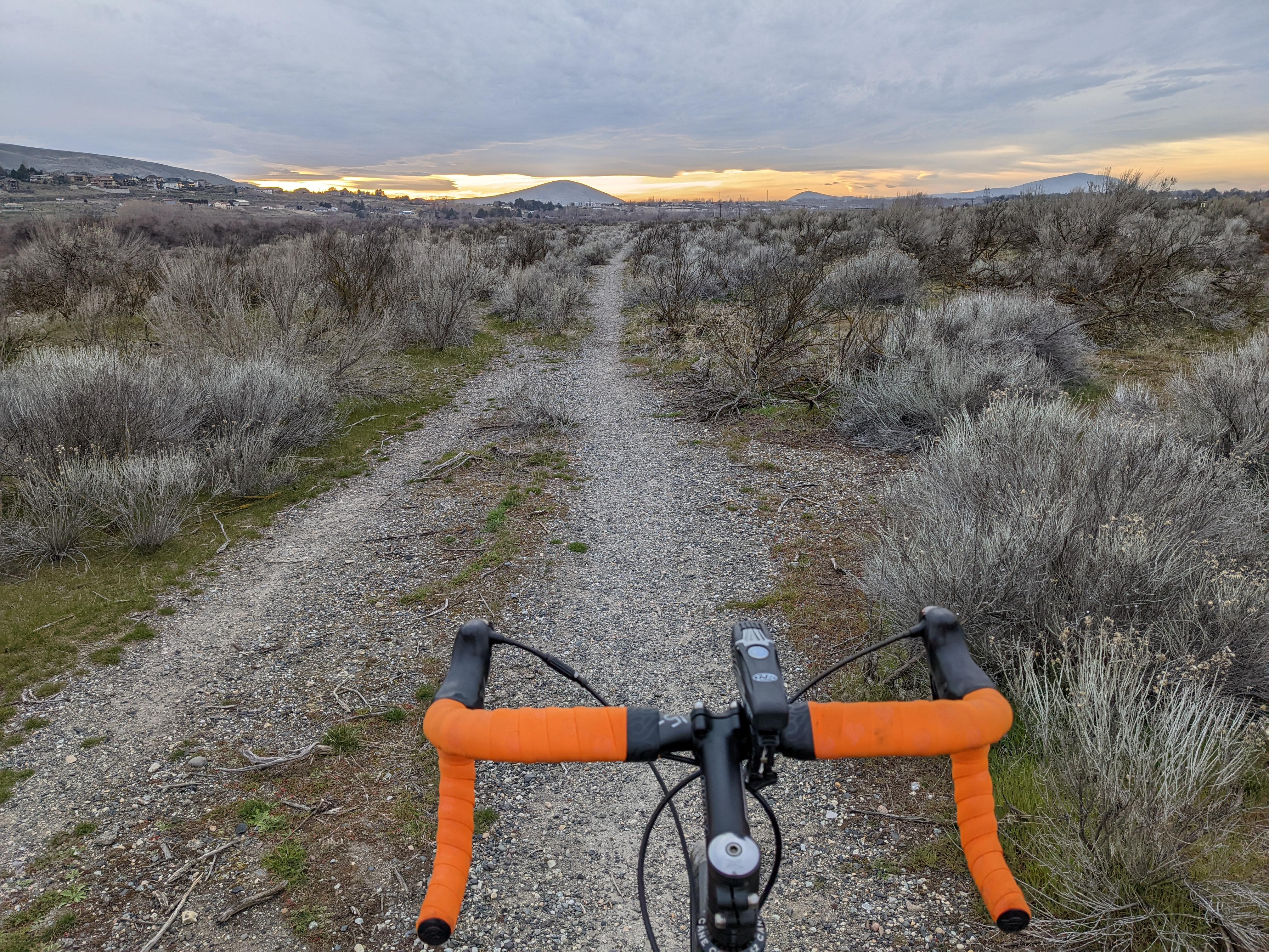 Gravel detour on the way home