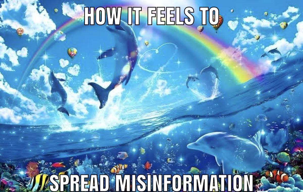 How it feels to spread misinformation