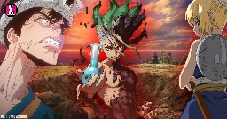 Dr. Stone Season 4 New Key Visual Revealed! Anime to Air in 3 Parts in 2025