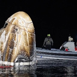 Crew-8 returns to Earth