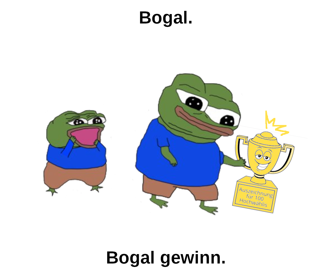 Bogal gewinn.