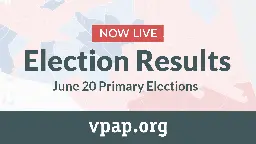 VPAP: June 20 Primaries