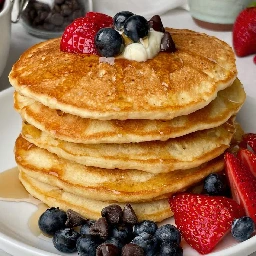 Vegan Buttermilk Pancakes