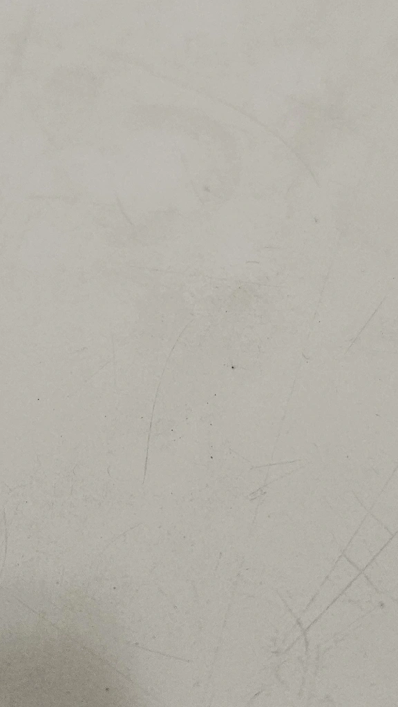 close up picture of bathtub floor discolouration