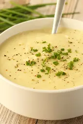The Best Vegan Potato Leek Soup