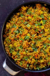 One Pot Jamaican Curry Rice