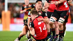 Anton Lienert-Brown handed three-week ban for dangerous tackle in Super Rugby final