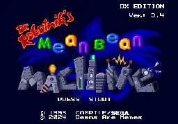 Dr. Robotnik's Mean Bean Machine - DX Edition (Genesis) Romhack - RomHack Plaza