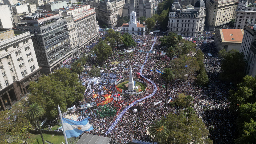 Argentines march on 1976 coup anniversary, show anger over Milei 'revisionism'