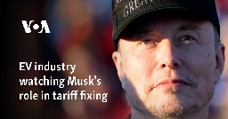 EV industry watching Musk's role in tariff fixing