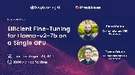 Efficient Fine-Tuning for Llama-v2-7b on a Single GPU