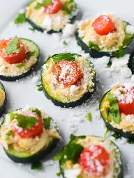 Mediterranean Cucumber Bites (Easy Appetizer or Snack)